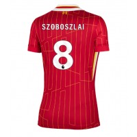 Camiseta Liverpool Dominik Szoboszlai #8 Primera Equipación Replica 2024-25 para mujer mangas cortas